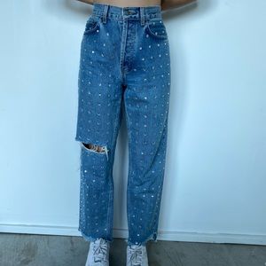 Gemstone CARMAR ripped denim